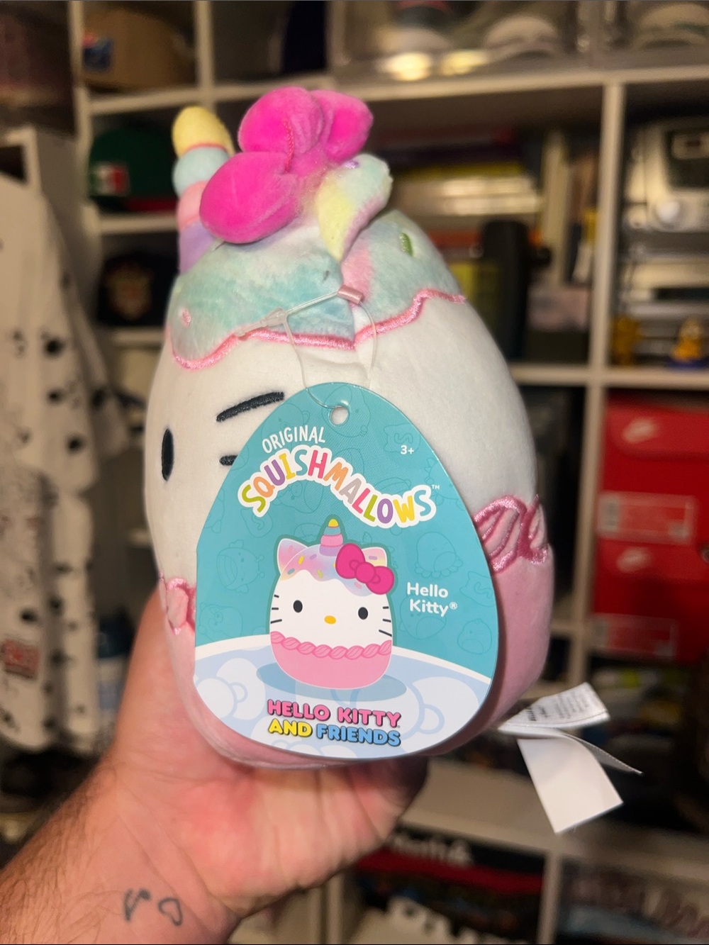 Sanrio Hello Kitty Unicorn Plush - Pink, Mint, Yellow, Purple - Picture 3 of 4